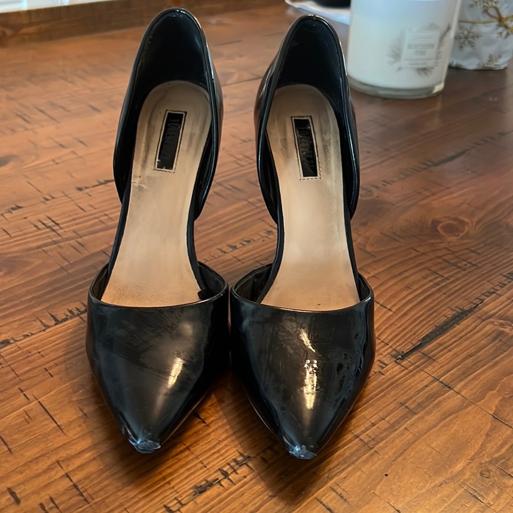 Forever 21 Faux Leather Stilettos Size 7.5 !!